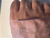 Bracciale Artigianale Donna in Oro bianco Rubino BROR-23-253 TENNIS